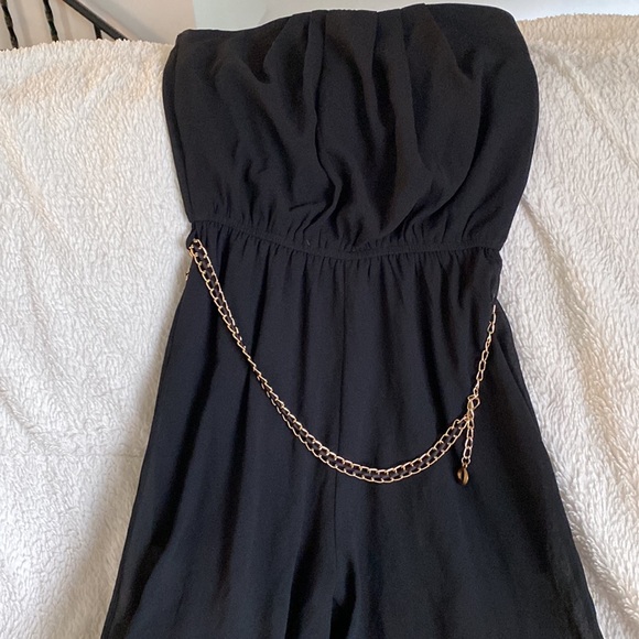 CUTE romper! Shorts with mesh long pant legs - Picture 2 of 2